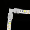 4Pcs L-shape 4Pin RGB 5050 LED Connector LED Strip Light Connectors L-shaped Light Strip Corner Connector
