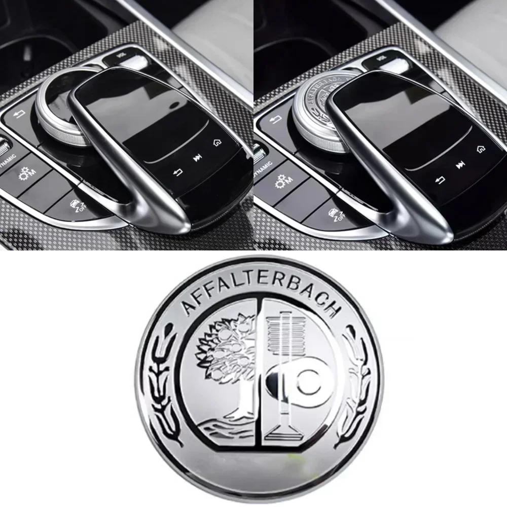 

For Mercedes Benz 47mm Multimedia Sticker For Mercedes Benz AMG W212 W213 W205 W177 W204 W211 W202 E300 C180 C63 E63 Center Cons