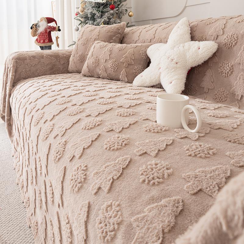 

Рождественская елка Кролик Плюшевый Диван Полотенце Гостиная Все Включено Универсальный Чехол Пылезащитный Чехол Наволочка Одеяло Одеяло 180*180cm