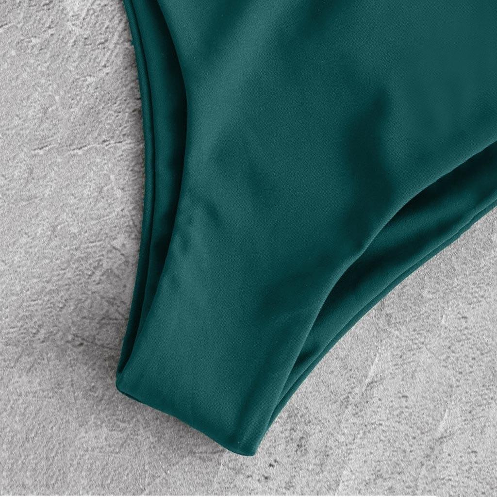 Women's Bikini Sexy Fashion Solid Color Separate Swimsuit