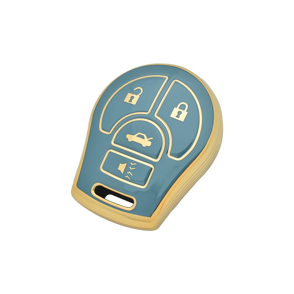 For Nissan Versa March Tiida Altima Armada Cube Juke Maxima Pathfinder Rogue Sentra TPU Car Key Case Cover Shell Fob Holder Bag