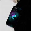 Tai Chi Symbol Phone Case For IPhone 17 Air 16 15 14 13 Pro Max 11 12 Black Silicone Cover