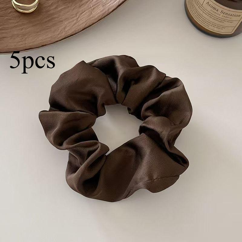 5pcs Of Elegant Headband Tie, Simple Bun Tie Headband Accessory