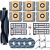 Pymin 20 Pack Replacement Accessories for Eufy X10 Pro Omni Robot Vacuum Cleaner, 1 Main Brush, 4 Filter, 6 Dust Bag,4 Mop Pads, 4 Side Brush,1