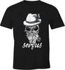 Men T Shirt Skull Fedora Bavaria Skull Flower Oktoberfest Servus