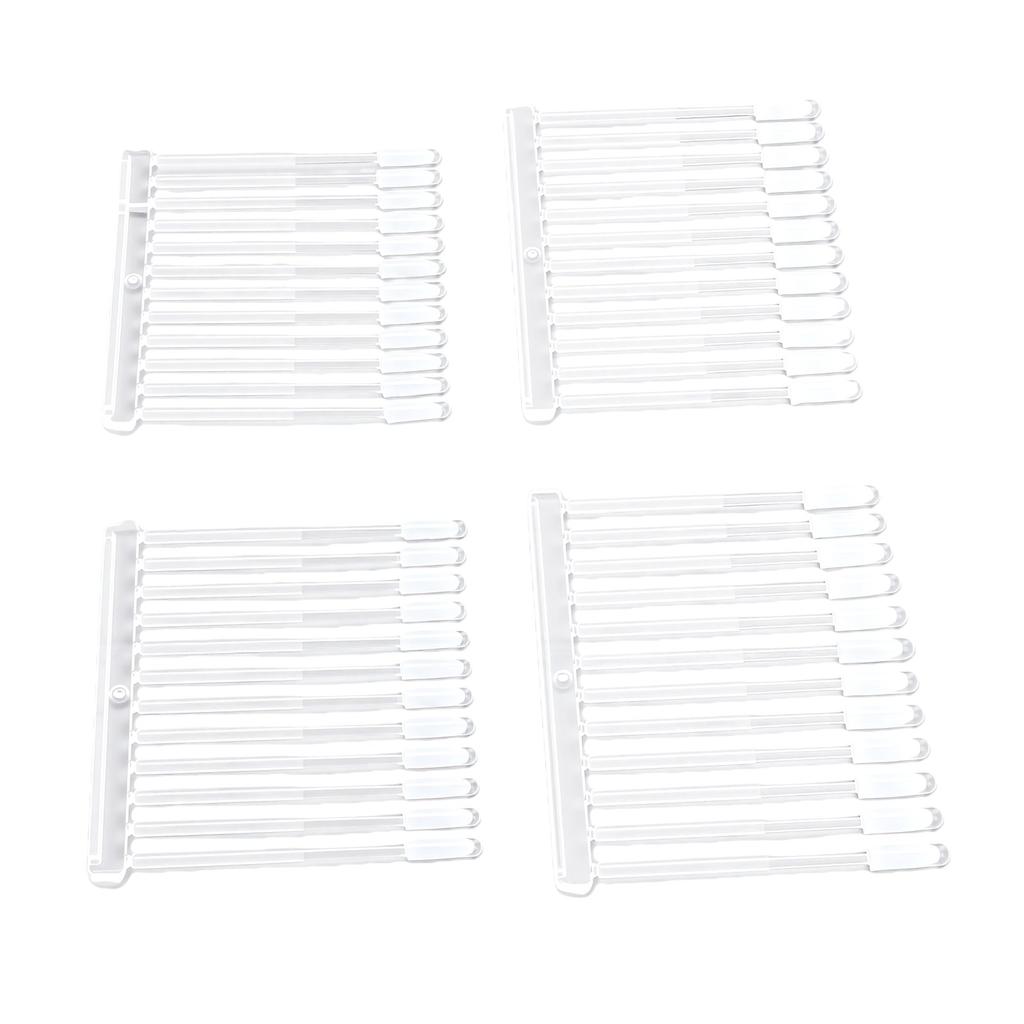 48pcs Ear Wax Removal Sticks Reusable Resin Soft Washable Ear Cleaning Swabs for Daily Use