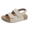 Neue Klettverschluss-Sandalen mit dicker Sohle, vielseitige, lässige Sport-Strandschuhe