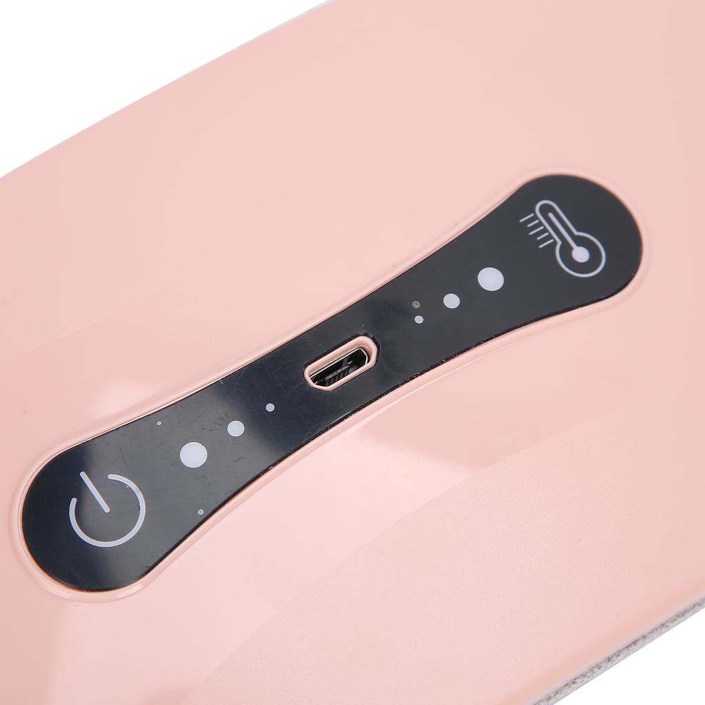 Electric Belly Heating Pad 3 Heat Levels Thermostatic Vibration Waist Heating Belt USB Charging