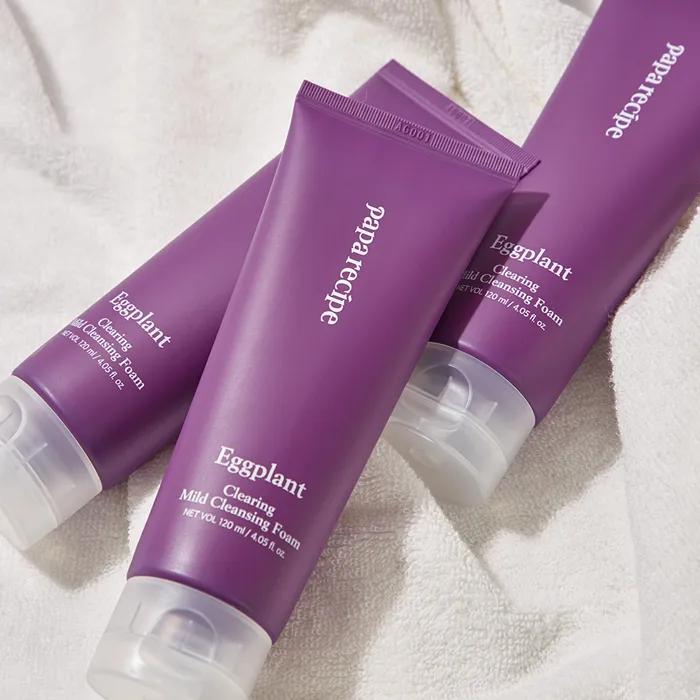 Aubergine Klärende Milde Reinigungsschaum 120ml