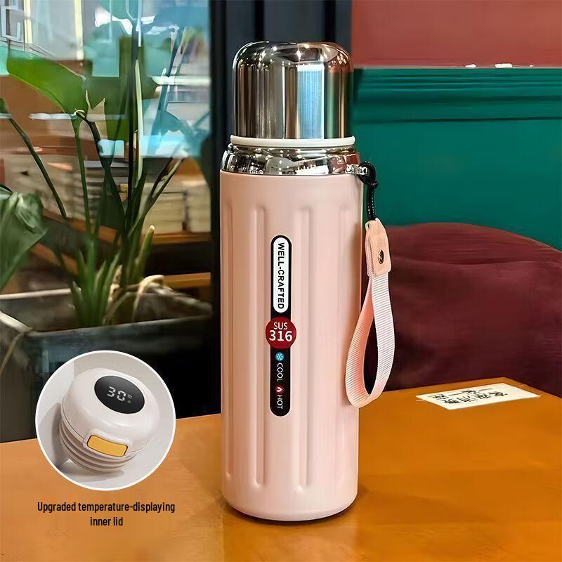 Shangqi Retro Roman Column Insulated Mug