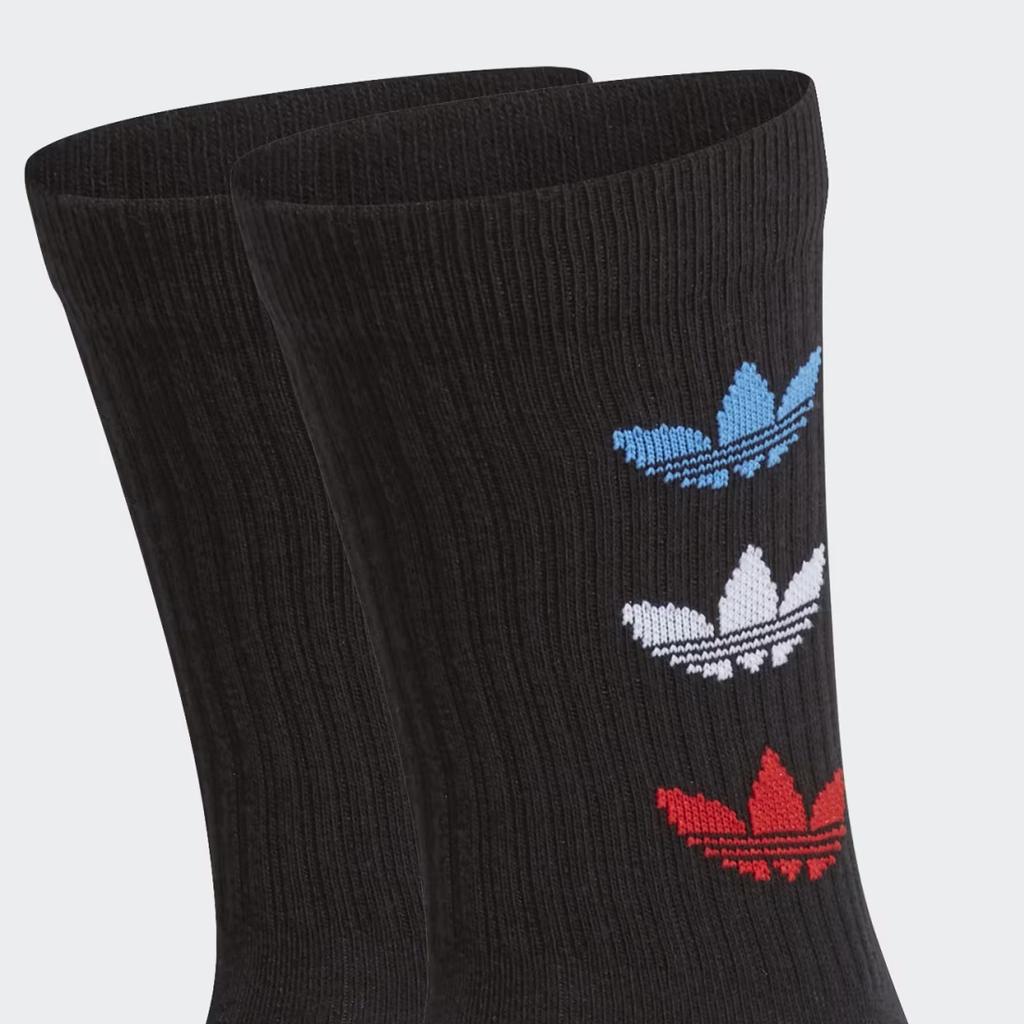 Adidas Originals ADICOLOR Crew Socks Unisex 2 Pack Black GN4913