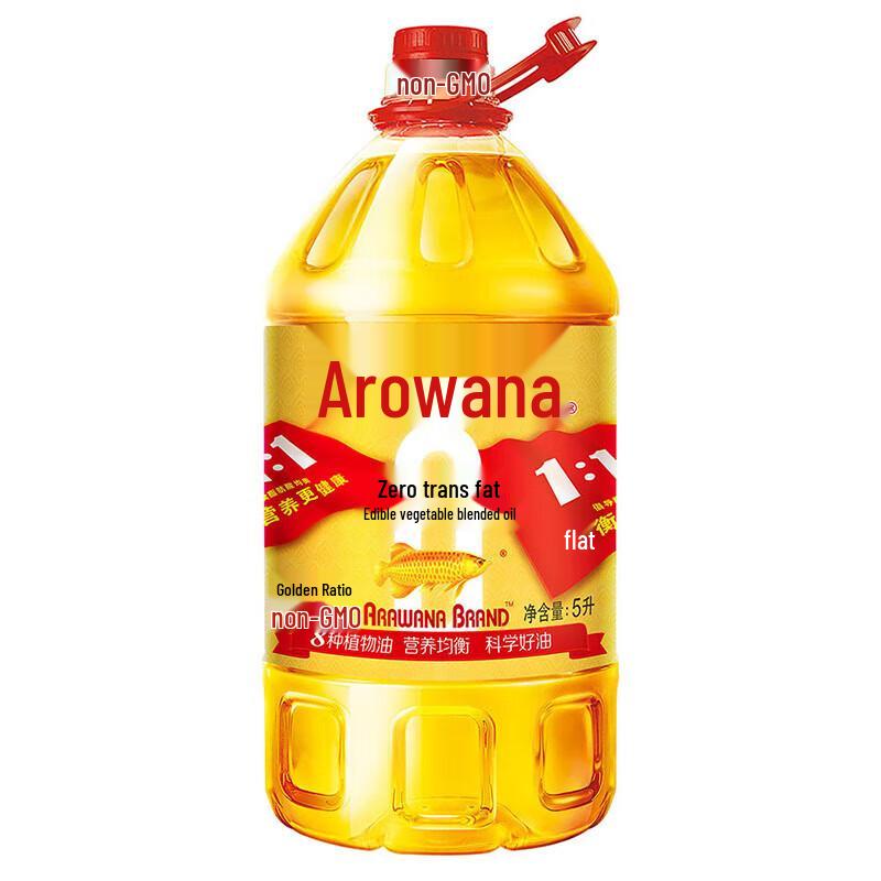 Arowana 1:1:1 Golden Ratio Blended Vegetable Oil 5L