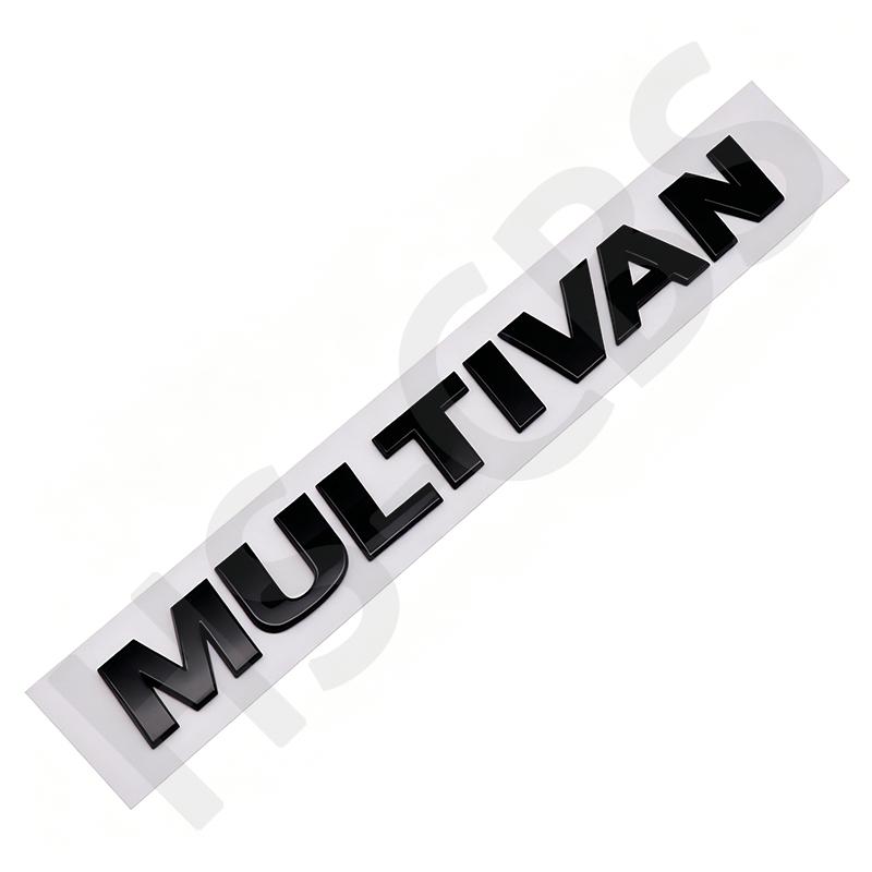 1pcs ABS MULTIVAN Letters Car Fender Badge Sticker Multivan Emblem Badge Logo Car Styling Accessories