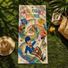Animation Welcome Home Towel Towel beach towel, quick drying absorbent bath towel for Swim,Gym,Camping,Outdoor hot