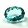 Natural Blue Aquamarine Loose Gemstone 6 Ct Oval Shape Ocean for Jewelry Making and Gem Collections