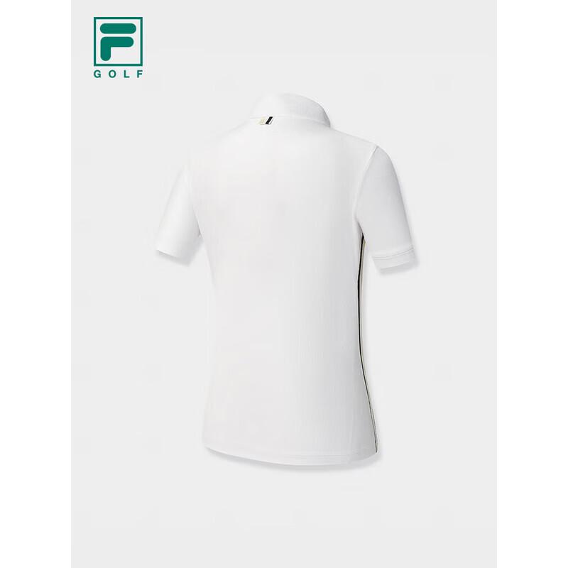 FILA Women's Golf Half-Zip Knit Short Sleeve T-Shirt