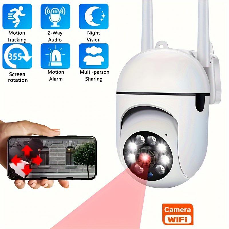

2025 Wireless Surveillance Camera with Color Night Vision