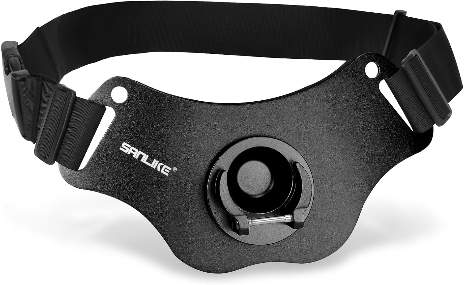 

SANLIKE Fighting Belt for Sea Fishing, CNC Precision Machined, Gimbal Belt, Waistband, Rod Holder, Aluminum Alloy, Lightweight, Adjustable Belt, Black