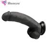 Soft Liquid Silicone Realistic Dildo Skin Feeling Huge Big Penis with Suction Cup Sex Toys for Woman