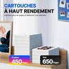 Cartouche d'Encre - 305 XL - Noir et Couleur - Compatible HP DeskJet - Pack de 2