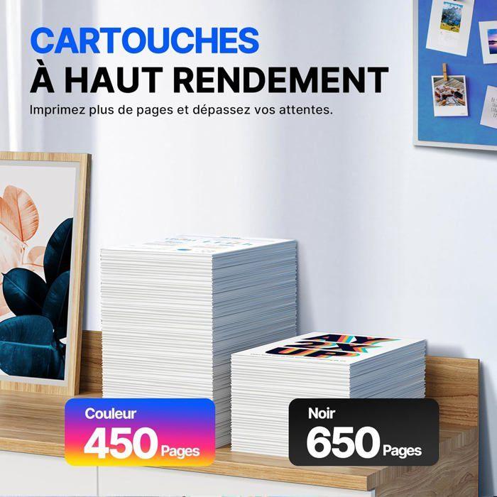 Cartouche d'Encre - 305 XL - Noir et Couleur - Compatible HP DeskJet - Pack de 2