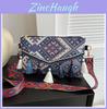 Bohemian Tassel Wide Strap Ladies Crossbody Bag With Soft Structure For Leisure