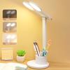 LED stolná lampa Ochrana očí Dotyková stmievateľná LED stolná lampa Študentská izba Spálňa Čítanie USB nabíjateľná stolná lampa