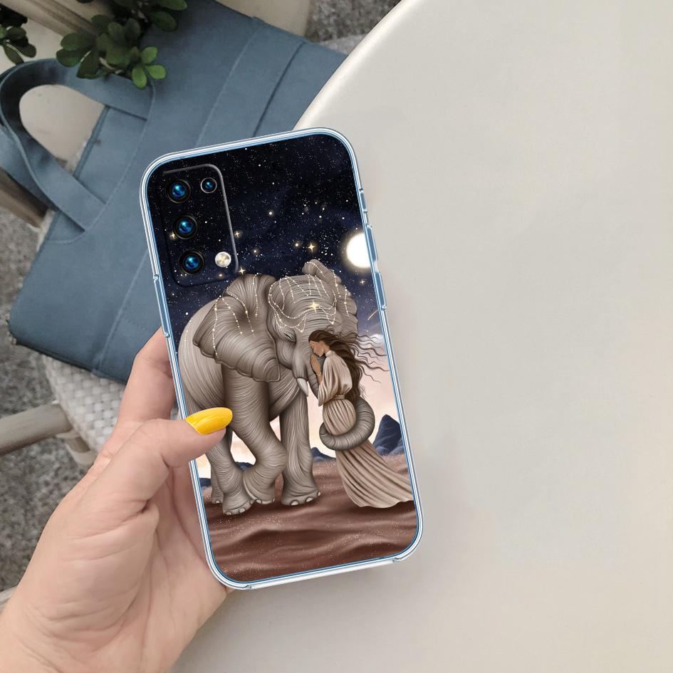 FM2 Animal Elephant Soft Shell Phone Case for Motorola Moto Edge 20 30 40 50 S30 Fusion Ultra Pro Neo Lite + G200 G23