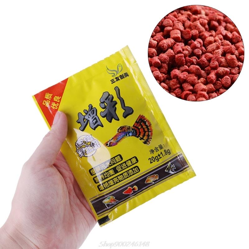 Aquarium Small Fish Goldfish Healthy Delicious Feed Home Supplies Au28 20 Dropship