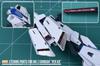 MG Mobile Suit Zeta Gundam Custom Detail Up Kit with Stainless Steel Parts and Decals 1/100 Ver.Ka High-Quality Water-Transfer [Used]
