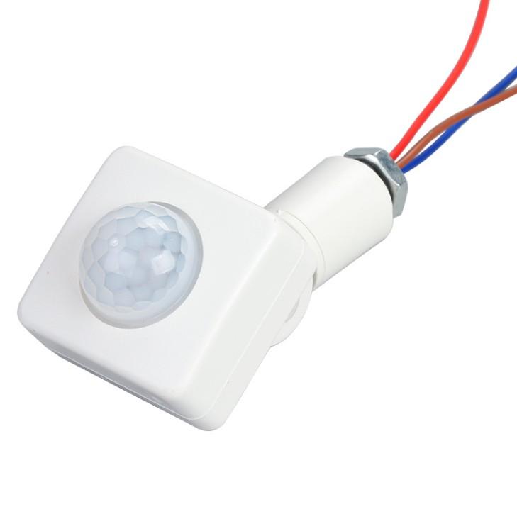 160 Degrees AC 85-265V10MM PIR Infrared Motion Sensor Detector Wall LED Light Outdoor