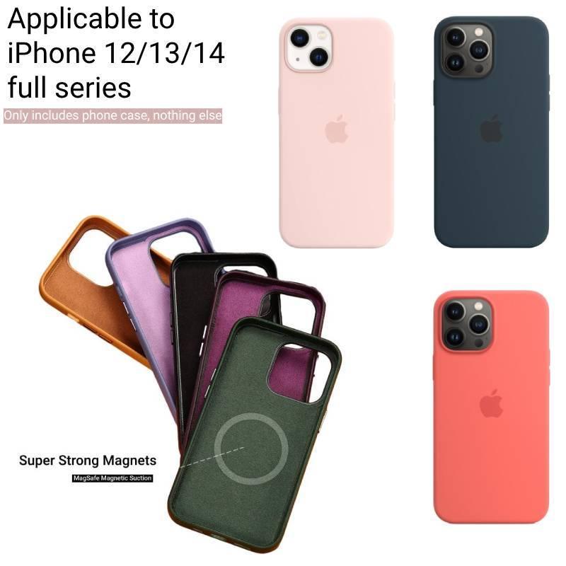 Iphone13 Liquid Silicone Official Magsafe Apple 13 Promax Magnetic Animation Case