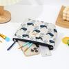 Multifunctional 3D Linen Makeup & Coin Bag with Large Capacity