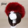 Women Autumn Winter Beanie Outdoor Cold-proof Thickened Hat Faux Fur Warm Plush