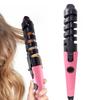 Professional Hair Curler ,  Spiral Curling Wand with Pink & Black Design, Perfect Holiday Gift for Women , Sleek Styling Tool, Durable Construction