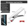 304 Stainless Steel Non-Slip Anti-Scalding Plate & Bowl Lifter