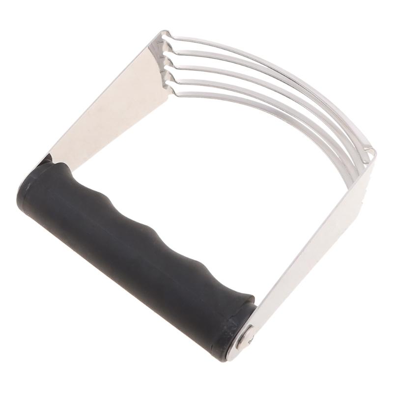 Handheld Stainless Steel Soft Grip Pastry Blender Dough Cutter Flour Mixer Cake. Handheld Stainless Steel Soft Grip Pastry Blender Dough Cutter Flour Mixer Cake.