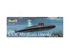 German Revell 1/253 SSB Abraham Lincoln (Cutaway Model) Plastic Model Kit 05185 (Submarine)