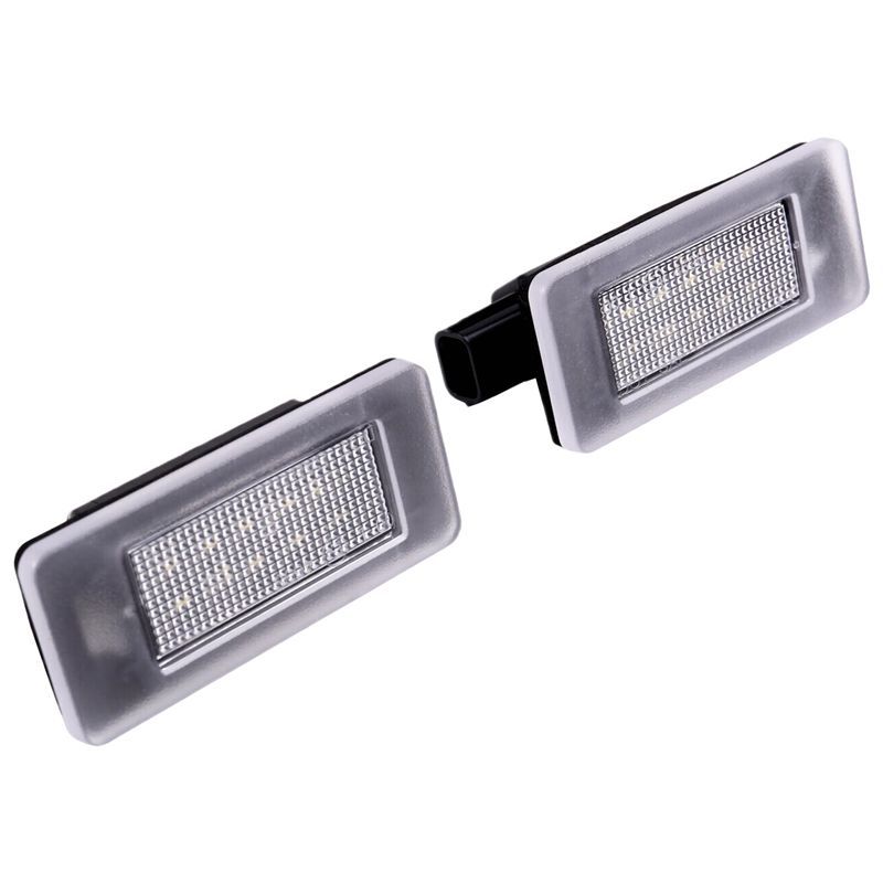Car License Number Plate Lamp For Nissan Serena Altima Landy Dacia Duster LED License Plate Light