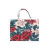 2025 Modern Chinese Style Felt Tote: Large Capacity Artistic Print Handbag