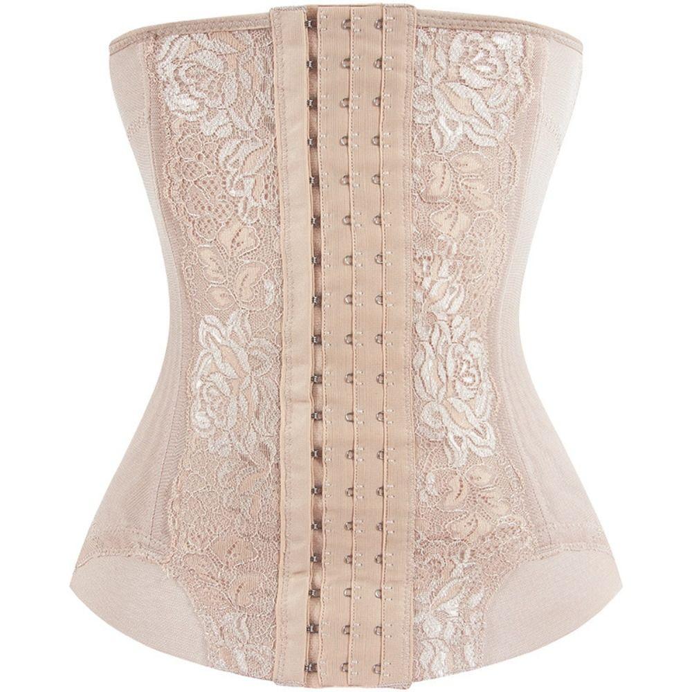 Breathable Mesh Tummy Slimming Belt Hook Closure Body Shaper Slimmer Belt Shapewear  Daily Wear