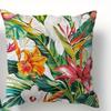 Tropical Floral Pillowcase Set ,Sofa Bedroom Cushion Cover, Single-sided Printing, Without Pillow Core