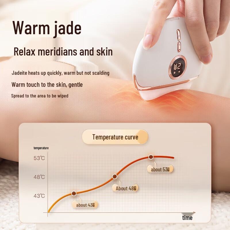 Ke'ai Element Electric Jade Gua Sha Massager