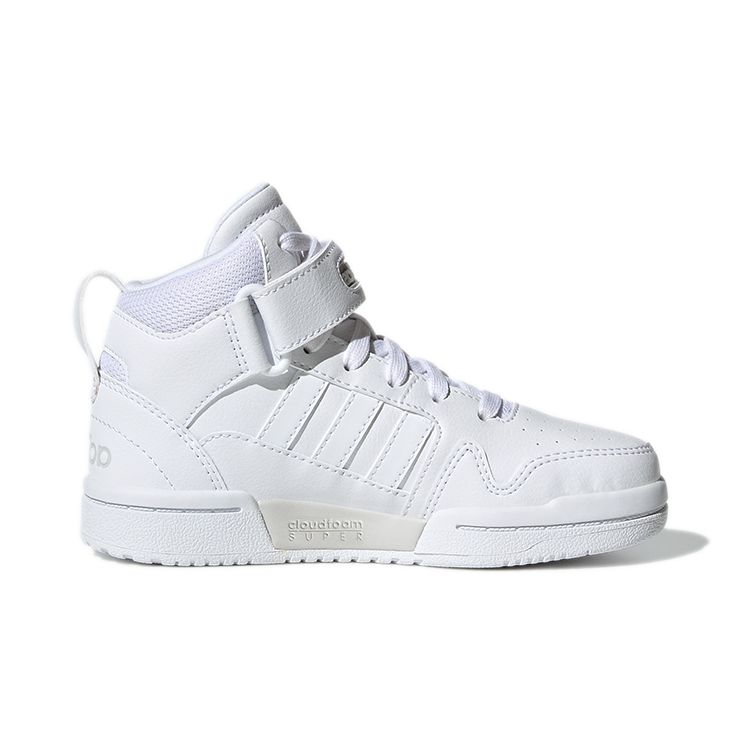 adidas Postmove Mid J Cloud White Grey One Kids Sneakers GW0457