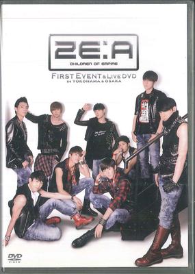 DVD ZE:A - First Event & Live Dvd In Yokohama  IMXD040 INTERACTIVE MED 2010 Japan Pop Used