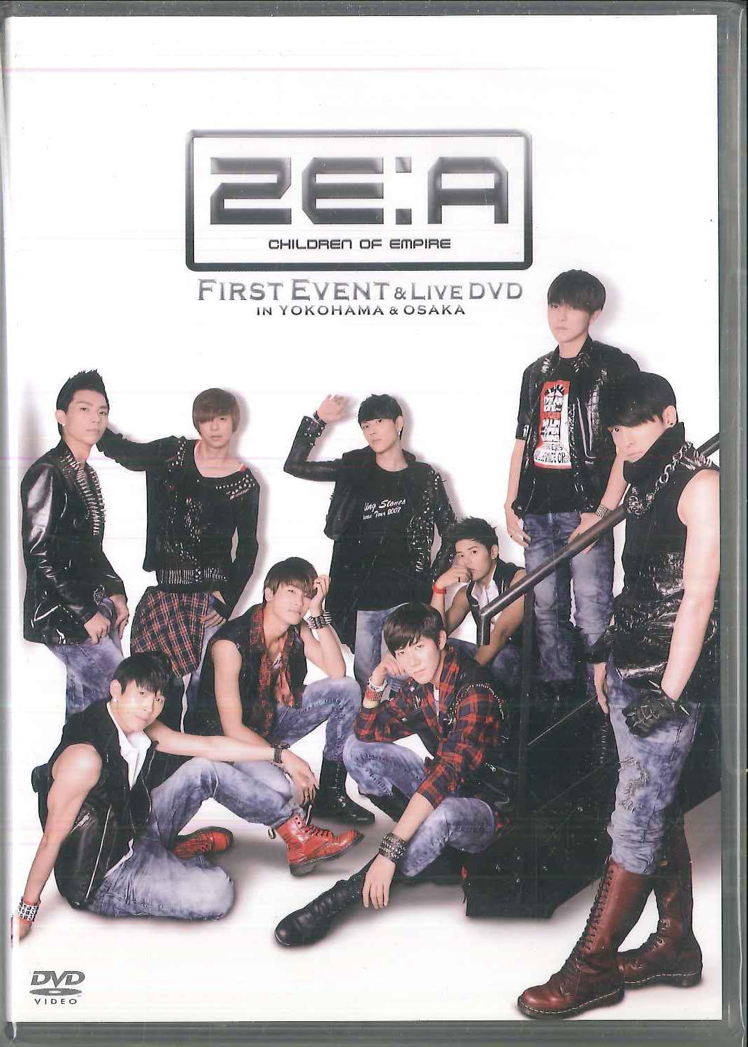 

DVD ZE:A - First Event & Live Dvd In Yokohama IMXD040 INTERACTIVE MED 2010 Japan Pop Used
