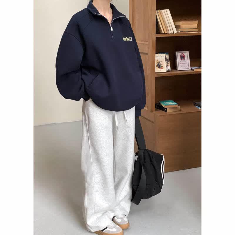 ICH MODE Loose Straight Leg Casual Pants XL