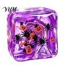 Stress Relief Toy for Halloween Christmas, Anxiety Reduction Ice Cube Squeeze Relieving Toy, Slow Rising Clear Sensory Holiday Gift Rebound