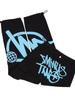 Men's High Waist Retro Y2K Print Pocket Overalls - Hip Hop Street Style