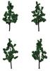 TOMYTEC TOMIX N Gauge Coniferous Deep Set of Diorama 8208 Trees, Green, 4, Supplies,